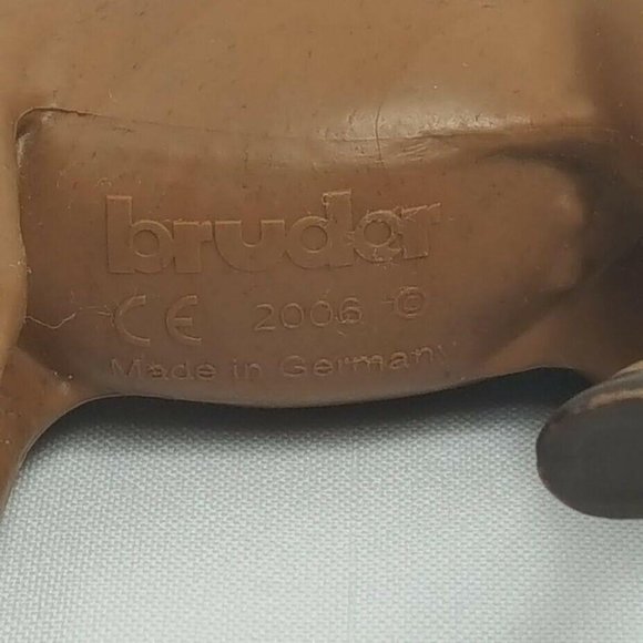 Bruder Made In Germany Brown German Standing Horse Toy Figure 2006 - Picture 6 of 6